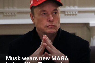 Musk wears new MAGA hat exalting Trump at Cabinet meeting