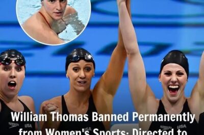 William Thomas is barred for life from Womeb’s Sports and is not permitted to compete against men. /d