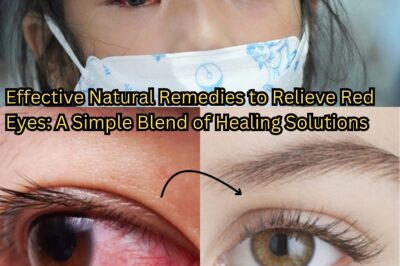 Effective Natural Remedies to Relieve Red Eyes: A Simple Blend of Healing Solutions (NH)
