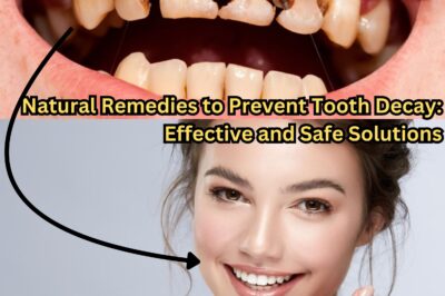 Natural Remedies to Prevent Tooth Decay: Effective and Safe Solutions (NH)