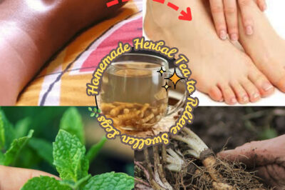 Homemade Herbal Tea to Relieve Swollen Legs: A Natural Remedy (NH)