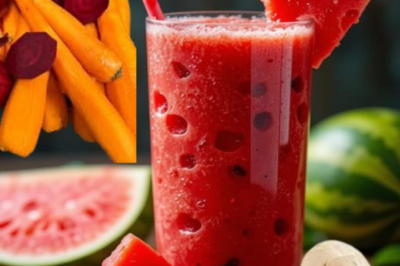 The Ultimate Glow Juice: Watermelon, Carrot, Beetroot & Ginger (ĐH)