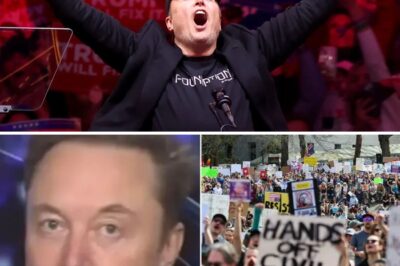 Elon Musk Unleashes Firestorm: ‘Hands Off!’ Protests Exposed as a Manipulative Game Controlled by Puppet Masters!