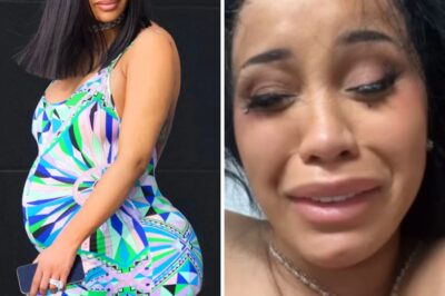 Breaking News!! Cardi B Shares Heart-Wrenching Details of ‘Freak Accident’ That Nearly Cost Her Unborn Baby…🥹