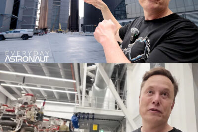 UNANG SULYAP SA KINABUKASAN! Sa kauna-unahang pagkakataon, binuksan ni Elon Musk ang pintuan ng SpaceX Starfactory — isang higanteng pasilidad na tila kinuha mula sa isang sci-fi movie. (DG)