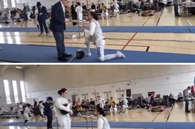 Female Fencer Punished for Forfeiting, Protesting Against Male Opponent /d