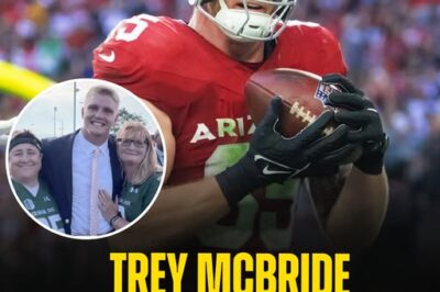 Who are Trey McBride parents Kate and Jen McBride? /d