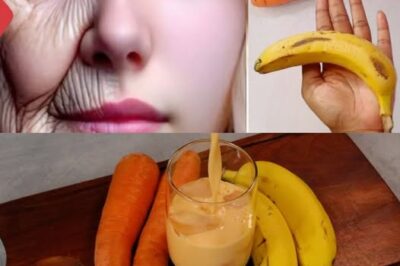 ✨ Say Goodbye to Wrinkles Naturally: The Banana & Carrot Face Mask That Works Wonders