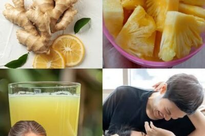 Ginger, Pineapple, and Lemon Juice: The Natural Elixir That Could Transform Your Energy, Immunity, and Intimacy /d