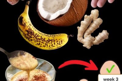 Boost Male Energy Naturally: A Powerful Drink for Men with Ginger, Coconut, Tiger Nuts, Banana, and Milk /d