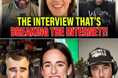 Caitlin Clark DIDN’T HOLD BACK In AMAZING Interview with Jason & Travis Kelce – THIS is HUGE! (NH)