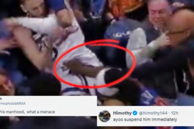 “Lock Him Up & Throw Away The Key Bruh”: Social Media Is Destroying Pistons’ Isaiah Stewart After He Was Caught Red-Handed Grabbing Donte DiVincenzo’s Junk During All-Out Brawl In The Stands /d