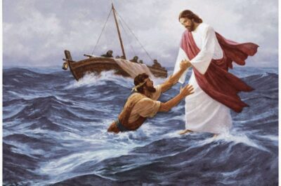 What was the meaning of Jesus walking on water? /d