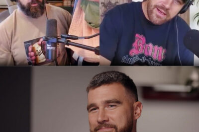 Cameras Caught Travis Kelce’s Interesting 3-Word Reaction To Meeting Jason & Kylie Kelce’s Newborn Baby For The First Time /d