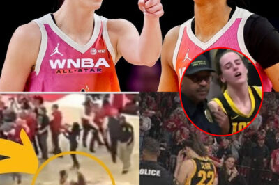 Fans were outraged when they saw Angel Reese punch Caitlin Clark causing her to leave the competition area shortly after. (an)