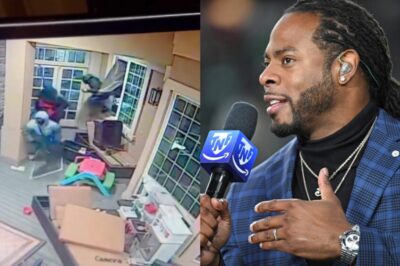 Richard Sherman Releases Frightening Home Surveillance Videos Of Masked Men Robbing His Family At Gunpoint As He Pleads For Help Catching The Suspects /d