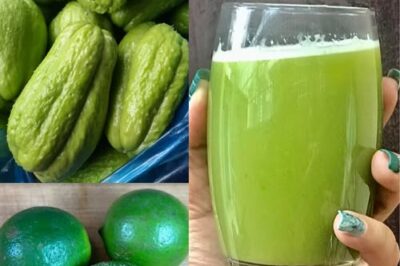 Say Goodbye to Pills: Chayote and Lemon Mixture for Knee Pain, Swollen Feet, High Blood Pressure, and More!