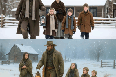 Lonely Woodsman Opens His Heart to a Widow and Her Children – What Happens Next Will Move You