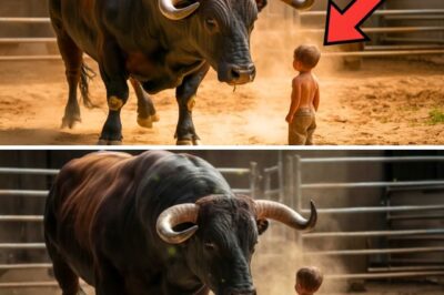 El ganadero Osvaldo estaba desesperado. Su toro de casi 500 kg, conocido como ‘El Emperador’, se había vuelto un peligro incontrolable, atacando a cualquiera que se le acercara. La situación parecía no tener solución, hasta que llegó un niño de apenas cinco años. Su encuentro con el temible animal desafió toda lógica, dejando a todos en la granja sin palabras y a un veterinario experimentado totalmente desconcertado. La historia de un vínculo inesperado entre un pequeño y una bestia indomable te hará creer en la conexión más pura que existe. Descubre cómo este niño logró lo imposible y conmovió a un granjero que pensaba que ya lo había visto todo. Entérate de la historia completa en nuestro artículo, disponible en el enlace en los comentarios.