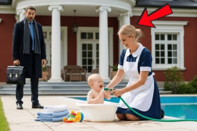 Cuando la niñera no apareció: cómo la humildad de una limpiadora transformó la vida de un multimillonario para siempre