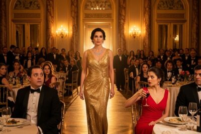 El vestido dorado que cambió la noche: la inesperada aparición que expuso a Ricardo frente a todos