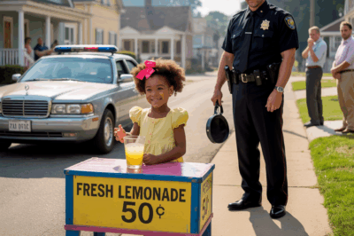 Racist Police Chief Arrests Black Girl Selling Lemonade, But Her Father’s Identity Changes Everything